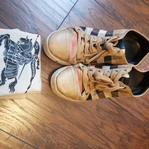 Burberry checknova sneakers